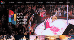 Desktop Screenshot of desmoinesmetroopera.org