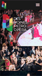 Mobile Screenshot of desmoinesmetroopera.org