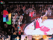 Tablet Screenshot of desmoinesmetroopera.org